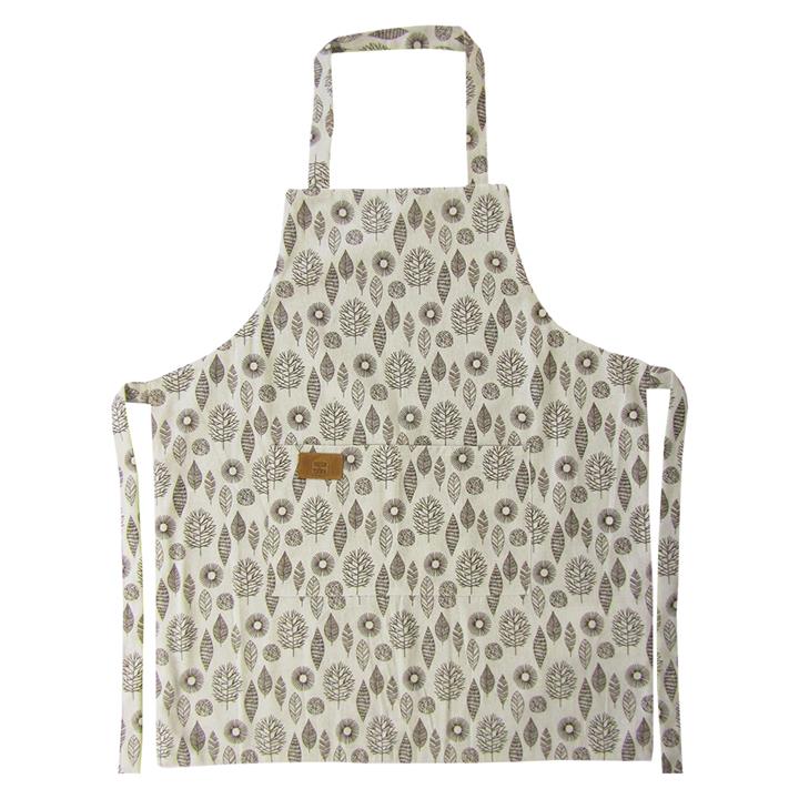 پیش بند آشپزخانه هوم اند لایف طرح برگ فانتزی مدل مانوئل Home and Life Manoel Fantasy Leafs Design Apron